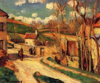Pissarro, Camille - Crossroads at l'Hermitage, Pontoise